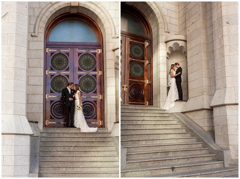 Temple Square Wedding Photographer