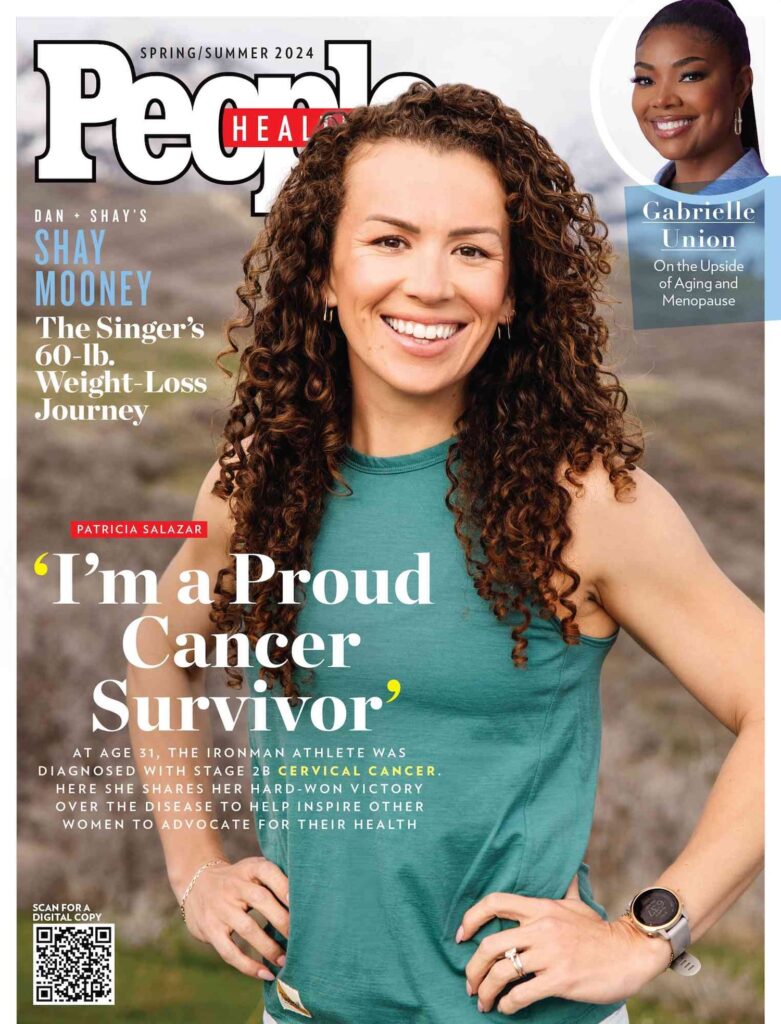 Cover Photo from People Magazine Health Issue, Image of Patricia Salazar