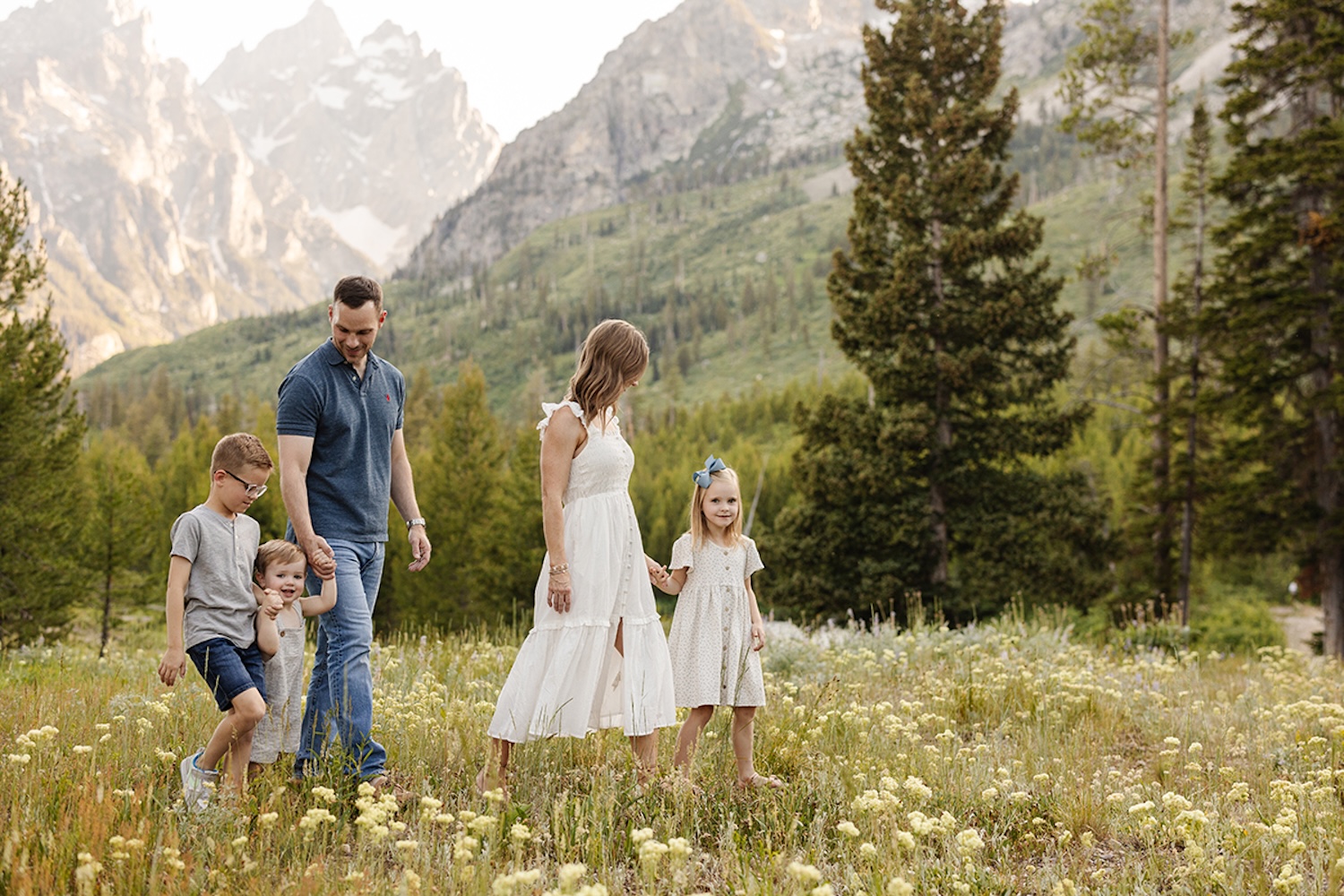 Summer Family Photos in Jackson Wyoming